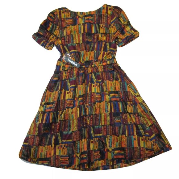 Modcloth Library Books Dress, Like New, Medium - Picture 9 of 10